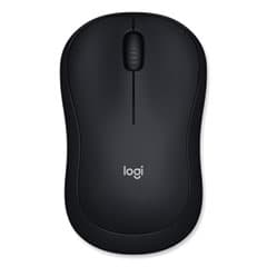 Logitech Wireless Optical Mouse, Matte Black