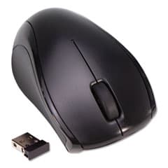 Wireless Optical Mouse with USB Nano Receiver, Black