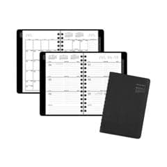 AT-A-GLANCE Weekly/Monthly Planner, Black Twin-Wire