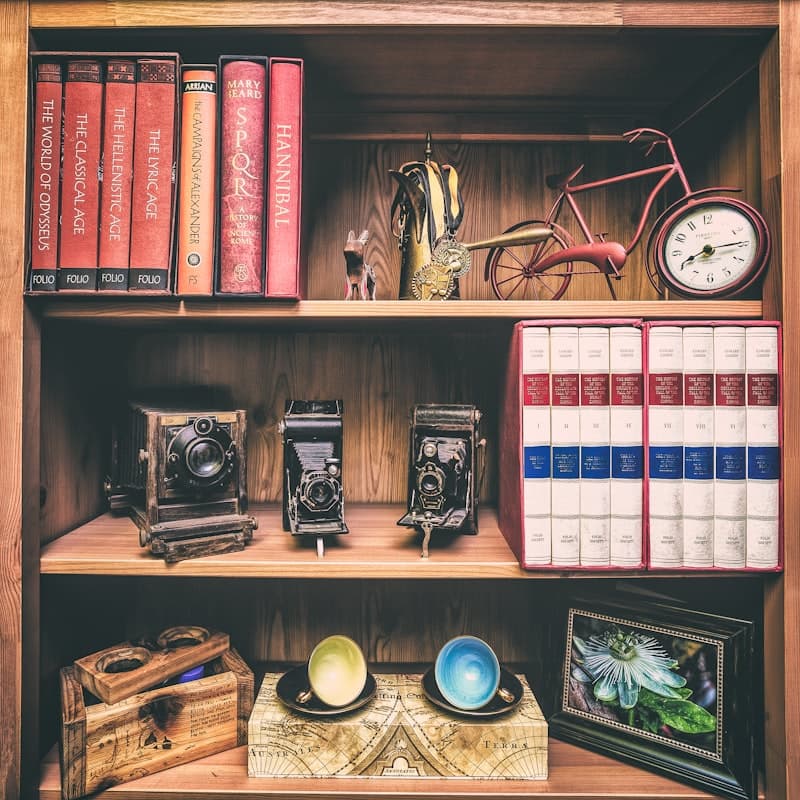 5-Shelf Bookcase, Espresso Finish