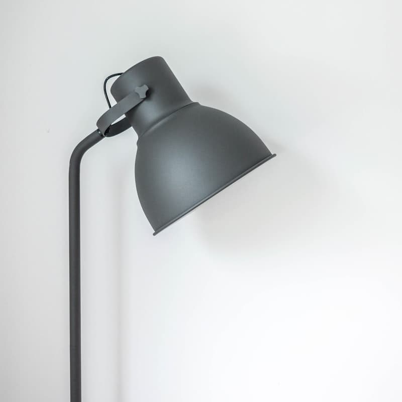 Industrial Dome Desk Lamp, Matte Black