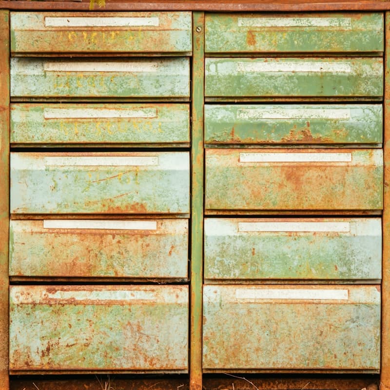 2-Drawer Vertical File Cabinet, Letter, Metal